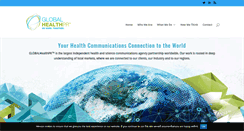 Desktop Screenshot of globalhealthpr.com